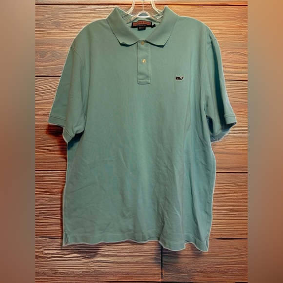 Vineyard Vines Seafoam Polo Shirt - Picture 2 of 3